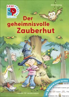 Mit Bildern lesen lernen: Der geheimnisvolle Zauberhut Kinderbuch ab 4 Jahren