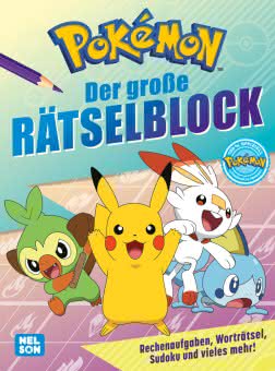 Pokémon Activity-Buch: Der große Rätselblock Beschäftigungsbuch ab 8 Jahren 