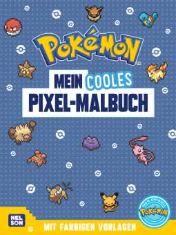 Pokémon Activity-Buch: Mein cooles Pixel-Malbuch Beschäftigungsbuch ab 5 Jahren