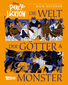 Percy Jackson - Die Welt der Götter und Monster Kinderbuch ab 10 Jahren 