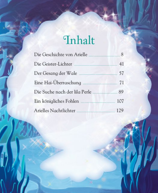 Innenseite Arielle - Das große Buch mit den besten Geschichten