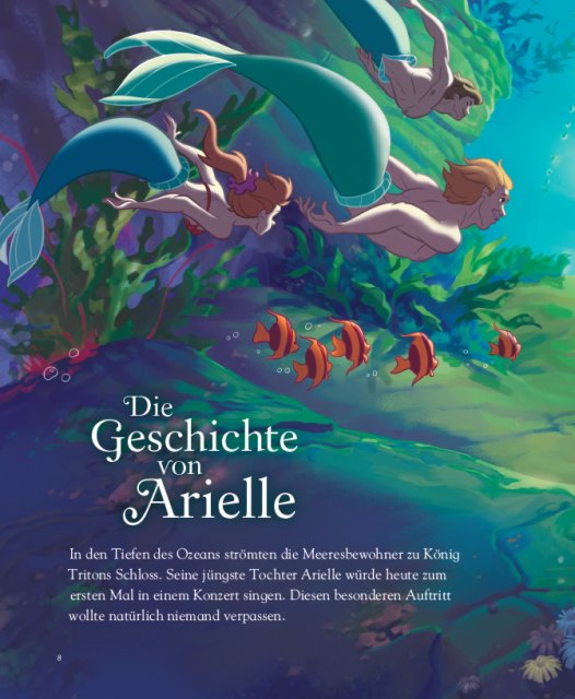 Innenseite Arielle - Das große Buch mit den besten Geschichten