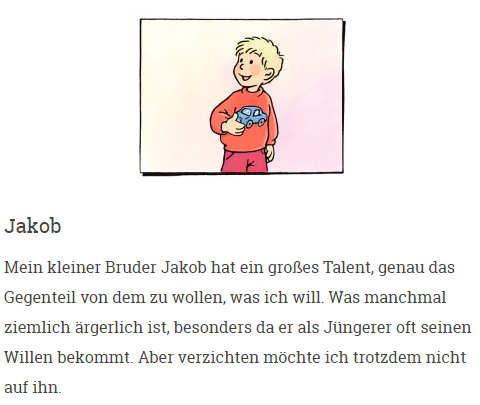 Vorstellung Jakob