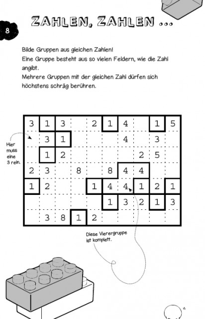 Lieblingsrätsel Logik und Zahlen Innenseite