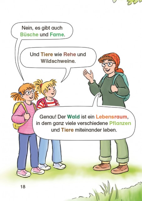 Conni und die Wald-Detektive Innenseite