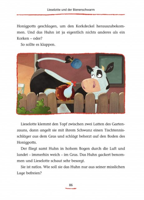 Innenseite Lieselotte: Lustige Bauernhofgeschichten zum Vorlesen