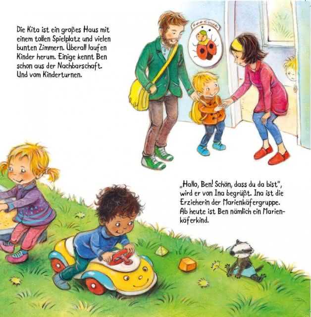 Erzähl mir vom Kindergarten Book Flip 4