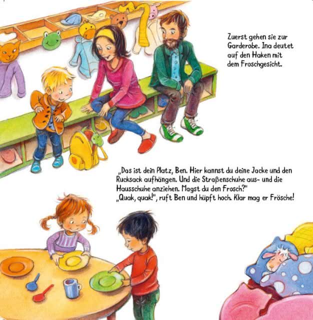 Erzähl mir vom Kindergarten Book Flip 5