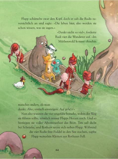 Der Happaflapp reist in den Müthenwald Book Flip 5