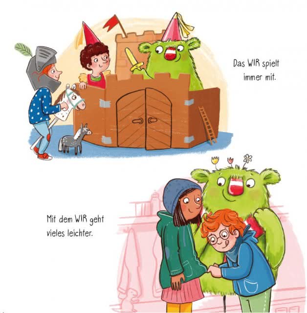 Das kleine WIR im Kindergarten Book Flip 3