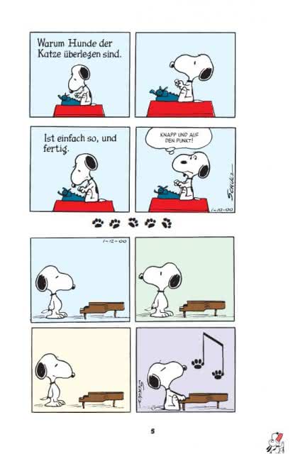 Snoopy - So cool! Book Flip 1