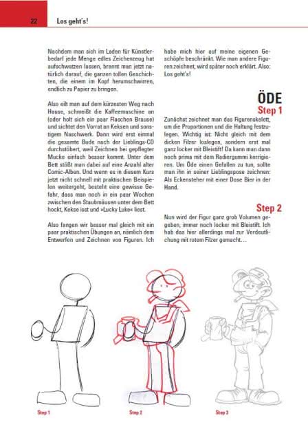 Comic-Zeichenkurs Book Flip 3