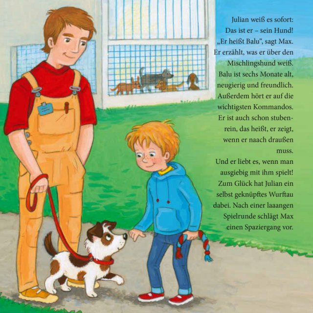 Innenseite Der kleine Hund