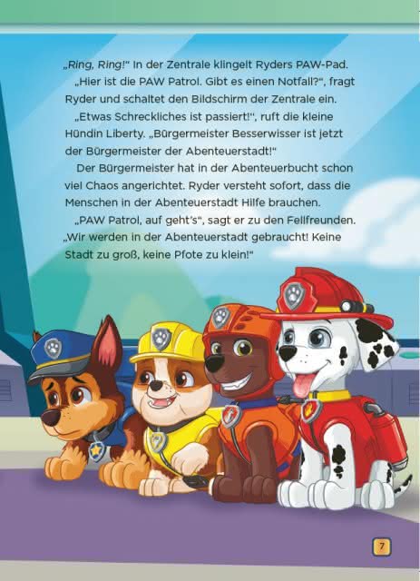 Paw Patrol Buch zum Film Book Flip 3