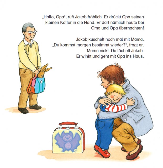 Jakob übernachtet bei Oma und Opa 2