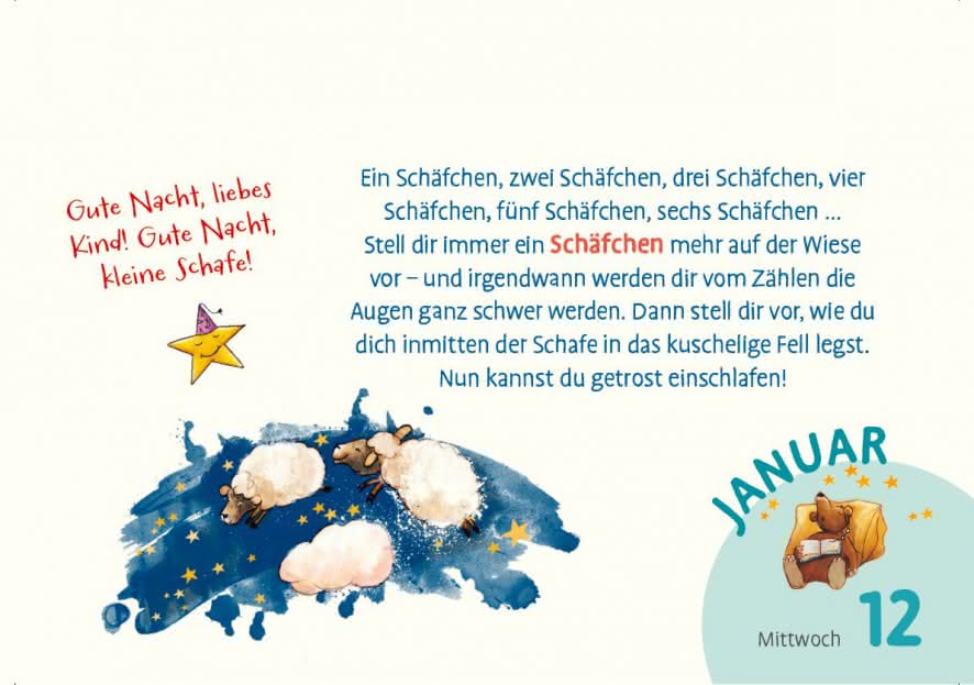 Gute-Nacht-Kalender 2022 BookFlip 7