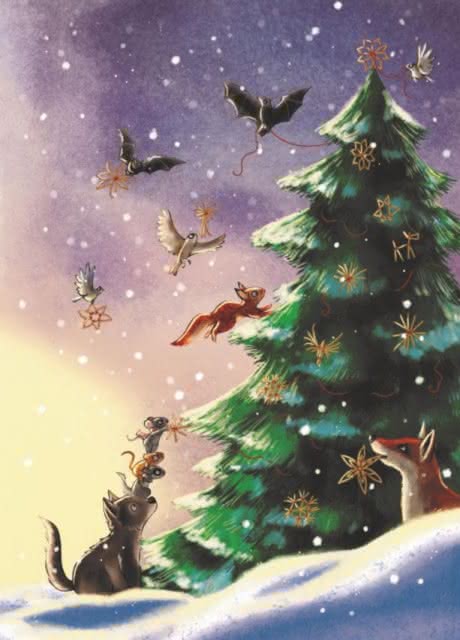 Der kleine Siebenschläfer Ein Lichterwald voller Weihnachtsgeschichten Book Flip 2