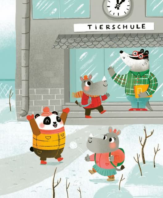 Wilde Weihnachten mit den Tierkindern Book Flip 2