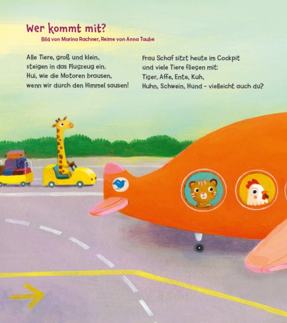 Mein erstes Vorlese-Bilderbuch: Tiere, Kinder, Fahrzeuge ... Innenseite