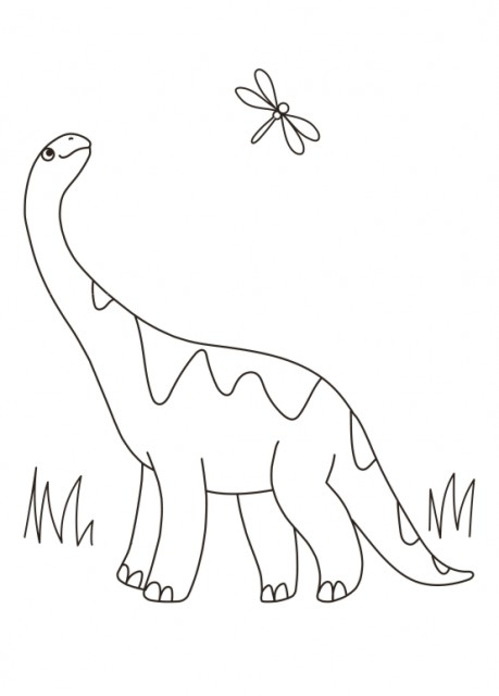 Mein dicker Dinosaurier-Malblock Innenseite
