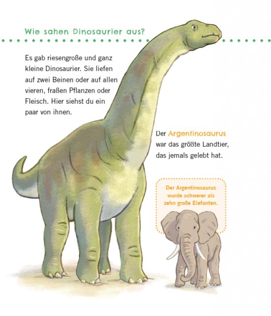 Unkaputtbar: Erstes Wissen: Dinosaurier Innenseite