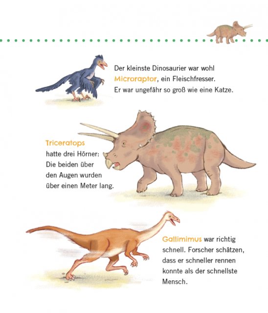 Unkaputtbar: Erstes Wissen: Dinosaurier Innenseite