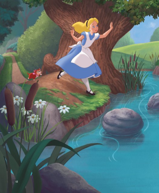 Alice im Wunderland Innenseite