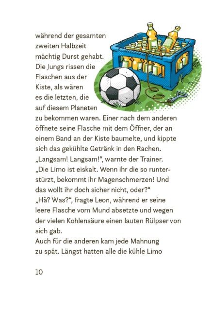 Fußball Academy 1: Eine wichtige Entscheidung Innenseite