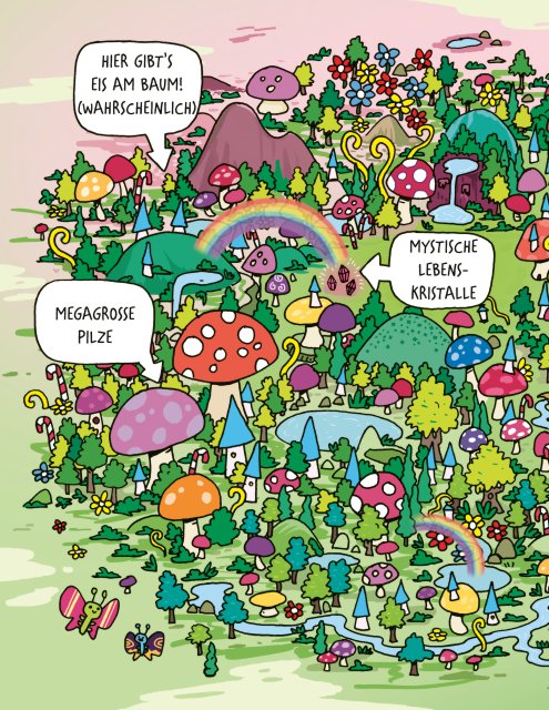 Super Happy Magic Forest und der miese Monsterpilz Kinderbuch ab 6 Jahren 