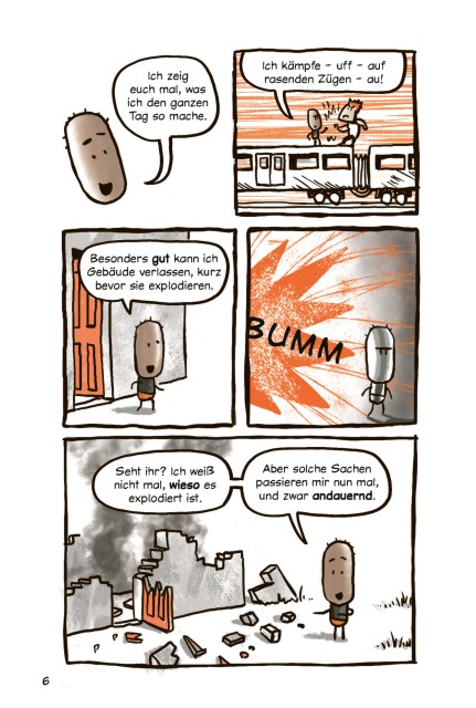 Action Dude: Zoff im Freizeitpark Seite 2 Kinderbuch ab 8 Jahren