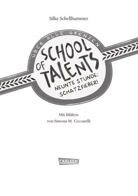 School of Talents 9: Neunte Stunde Schatzfieber! bookflip Inhalt Seite 1