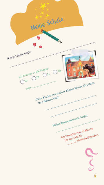 Die Schule der magischen Tiere: Lernspaß zum Schulanfang Beschäftigungsbuch ab 5 Jahren bookflip Inhalt Seite 3