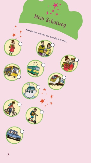 Die Schule der magischen Tiere: Lernspaß zum Schulanfang Beschäftigungsbuch ab 5 Jahren bookflip Inhalt Seite 7