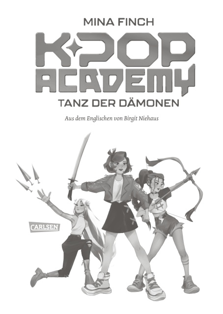 K-POP Academy 1: Tanz der Dämonen bookflip Inhalt Seite 1