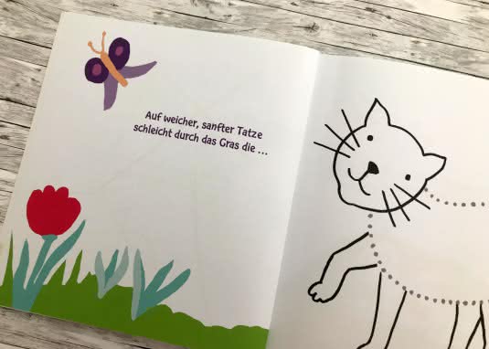Innenseite Das dicke Kindergarten-Malbuch