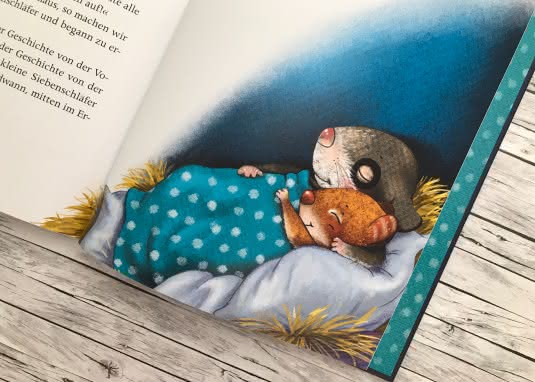 Innenseite Der kleine Siebenschläfer: Eine Schnuffeldecke voller Gutenachtgeschichten