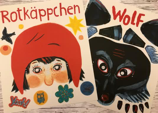 Innenseite Rotkäppchen: Spielbuch mit 10 Masken