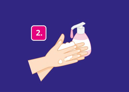 Richtig Hände waschen 2
