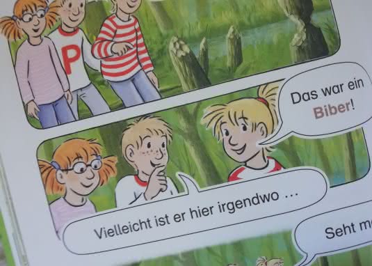 Conni und die Walddetektive Innenseite Comic