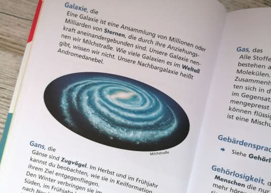 Das Grundschullexikon Innenseite Galaxie