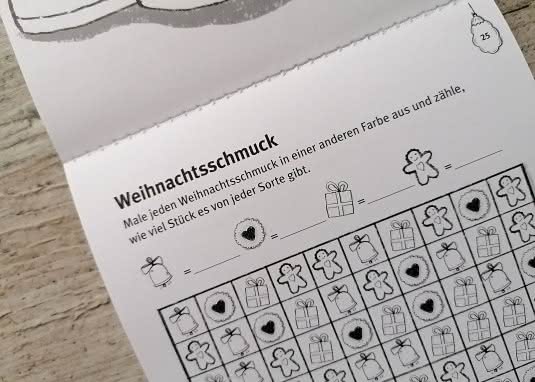 Mein dicker Weihnachtsblock Innenseite Weihnachtsschmuck