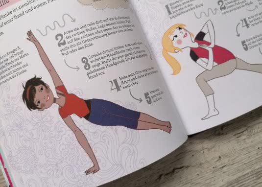 Yoga für Teens Innenseite Übungen