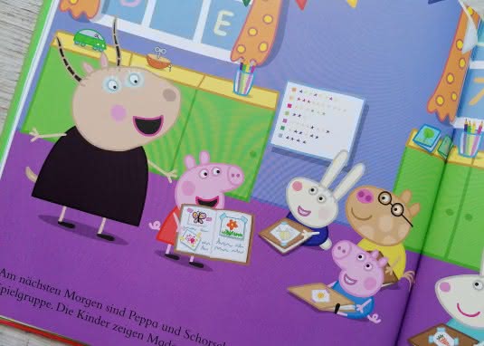 Peppa schützt unsere Erde Innenseite In der Klasse