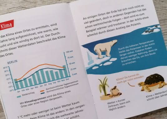 Pixi Wissen Klima und Klimawandel Innenseite Eisbären