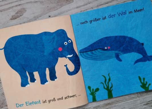 Baby Pixi Mein erstes Tierbuch Innenseite Elefant Wal