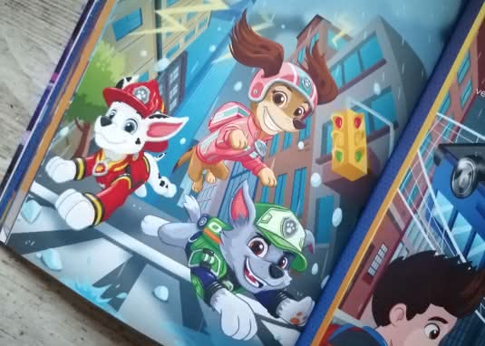 Paw Patrol Buch zum Film Innenseite 2