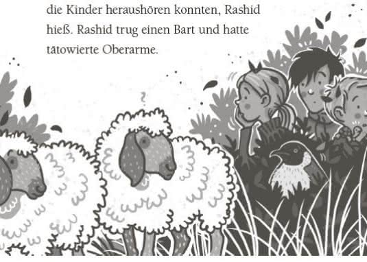 Die Schule der magischen Tiere Band 12 Voll das Chaos Innenseite Schafe