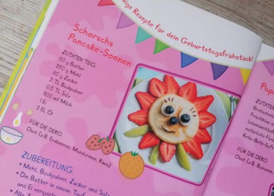Peppa Pig Mein buntes Partybuch Innenseite Pancake