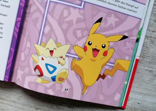 Pokémon Alles über Pikachu Innenseite Hüpfen