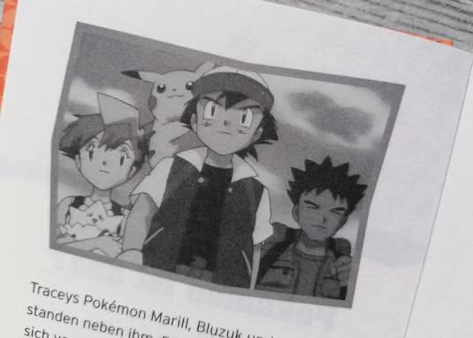 Pokémon Auf in den Westen, Ash! Innenseite Ash und Freunde